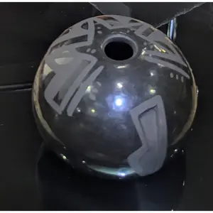 Birdell Bourdon, Santa Clara Pueblo Seed Jar – Hand-Coiled Native American Pottery | Traditional Santa Clara Black Pottery