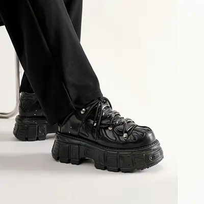 Mens Platform Boots Platform Heels 70s Style 70s To High Heel