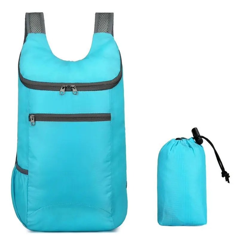 Foldable Hiking Backpack, Lightweight, Compact Daypack with Multiple Pockets for Travel, Camping & Outdoor Adventures, Portable Backpack for Women & Men Perfect for Hiking, Leisure & Daily Use, Compact Storage, Versatile Use