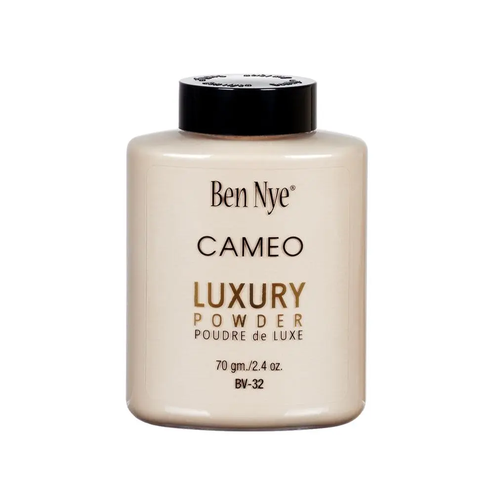 Ben Nye Cameo Bella Luxury Powder - Setting Powder for Fair to Light Skin tones - Join the Powder Revolution