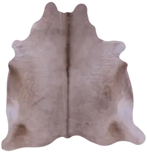 SUPER SALE Champagne Natural Cowhide Rug - X-Large 7' 0"H x 6' 8"W