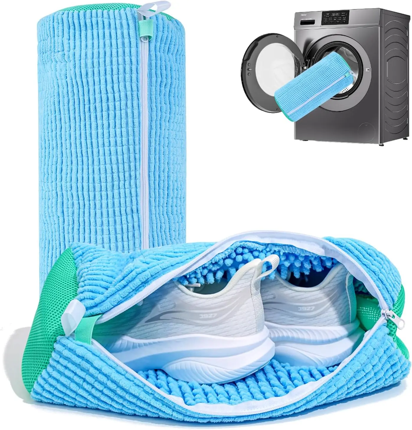 Shoe Wash Bag Reusable Laundry Bag for Sneakers Washing Machine Washer Dryer