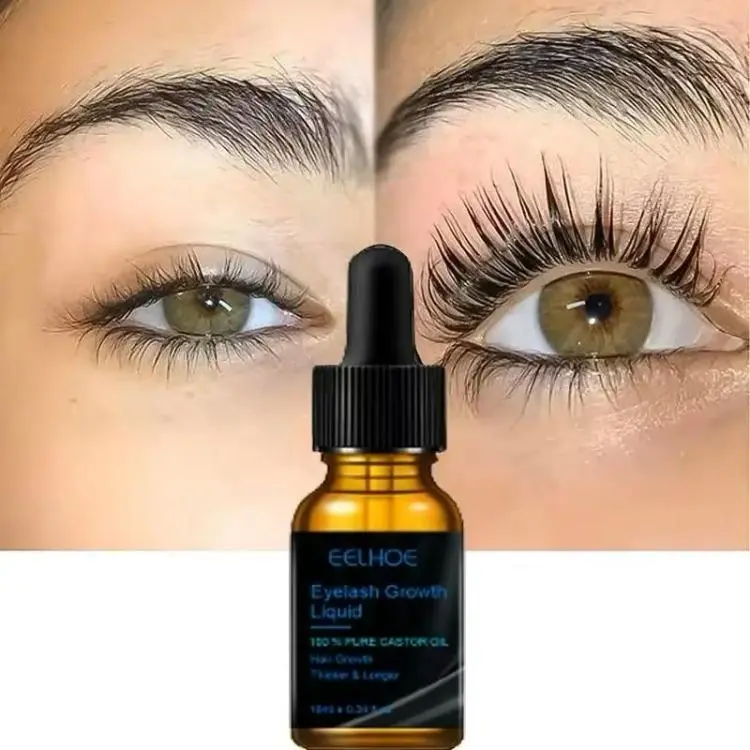 New 7-Day Lash & Brow Booster Serum - Natural, Thickening Skincare Brush Daily Gentle