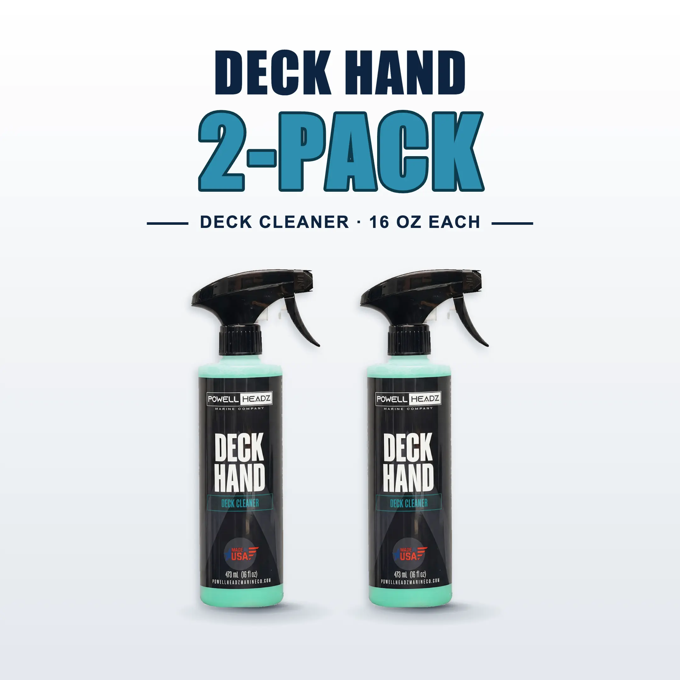 Deck Hand Boat Deck Cleaner 16oz (2 Pack)