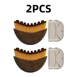 Face Lymphatic Contour Brush for Jawline & Chin Sculpting Dry Brushing Massager , Designed to Fit The Skin Precisely 2PCS Beauty Roller Daily