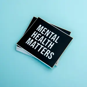 Mental Health Matters - Bold Advocate Sticker