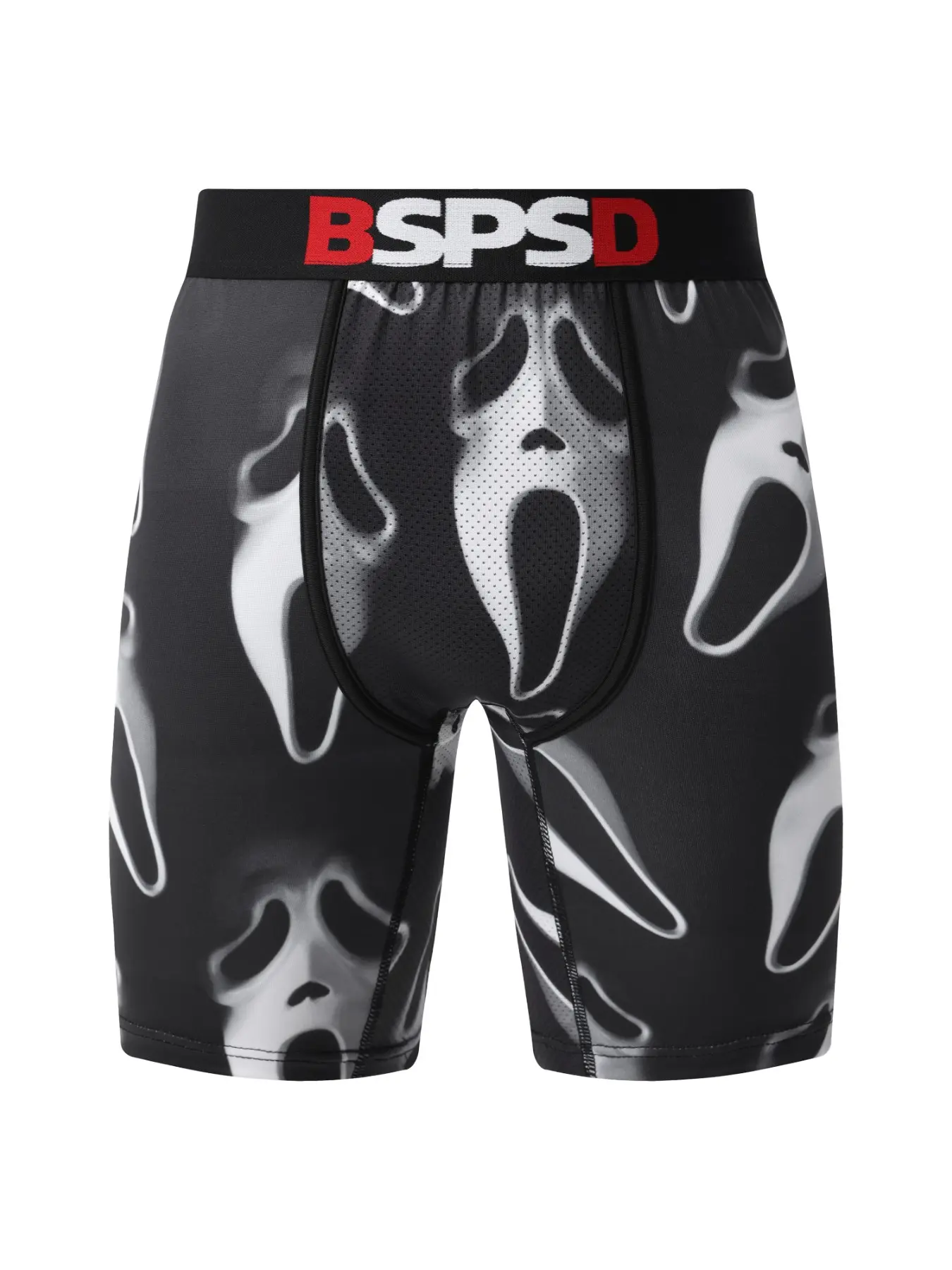 Men's Ghostface Briefs Boxers Breathable Sweat-Wicking Sports Men Underwear Comfortable Daily Wear Sexy Printed Boxer Briefs Mens Boxers Briefs Trunks Boxer Shorts
