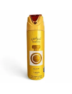 Lattafa Nebras Elixir Deodorant Spray – 200 ml / 6.8 Fl Oz – Long-Lasting Fragrance Body Spray