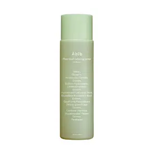 [Abib] Heartleaf Calming Toner Skin Booster 210ml, Toner for Senstive Skin, Irritated Skin, Instant Relief for Acne,   Heartleaf Extract, Cooling, Hyal Aqua Solution, Korean Skin Care, Viral Calming Toner Skin Booster