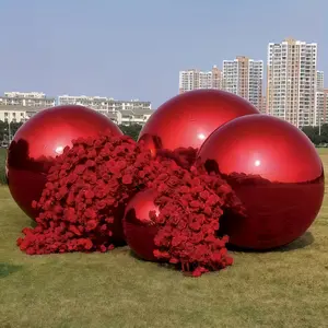 Red Candle Cluster with Gold Decorative Ball Ornaments! Two-tone C-position for Birthday Party, Instantly Enhances Atmosphere and High-end Feel Decoration