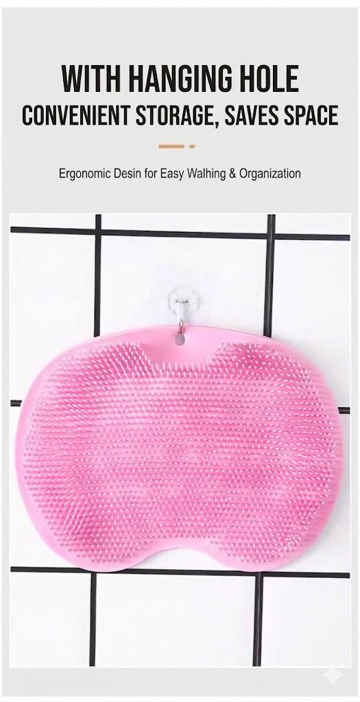TikTok Made Me Buy It!  Viral Non-Slip Shower Foot Scrubber Mat - The Shower Essential You Need