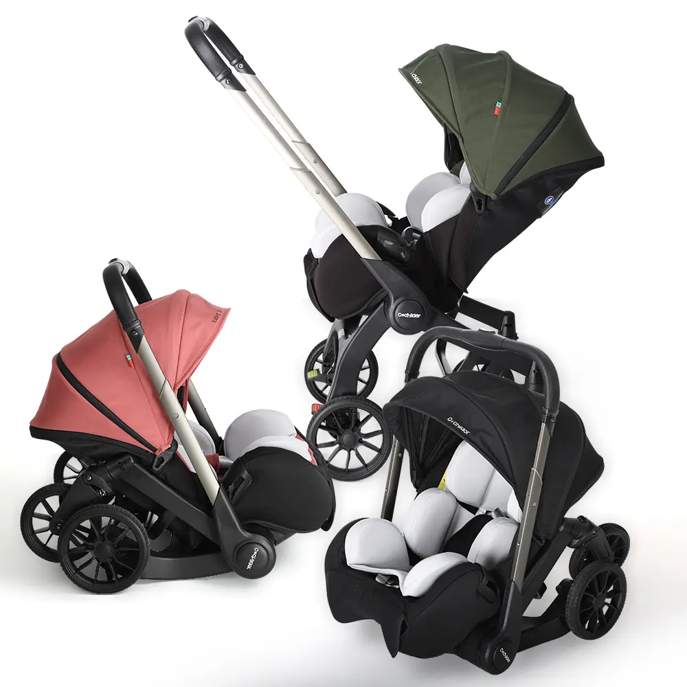 Unisex Adjustable Canopy Folding Travel Stroller - Lightweight, Compact, Foldable, Portable for Outdoor Baby Travel Use