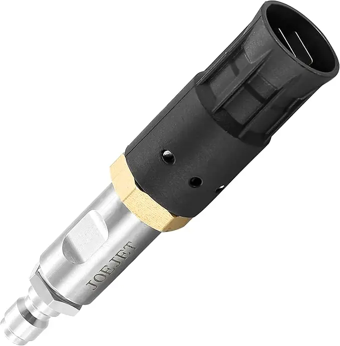 JOEJET Downstream Soft Wash Nozzle, Adjustable Pressure Washer Twist Nozzle with 1/4 in Quick Connect Plug, Car Wash Accessory, Car Wash Tool, Adjustable Nozzle Accessories, DealsForYouDays