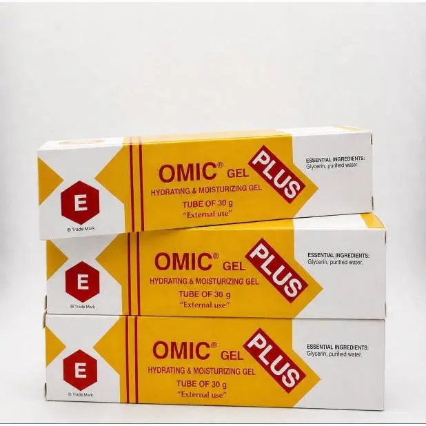 Omic Plus Hydrating & Moisturizing Gel 3 Pack 30g Tubes for Face and Body Care
