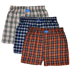 Men’s Cotton Boxer Shorts (3 Pack) | Big & Tall Underwear S–6XL | Soft Breathable Fit