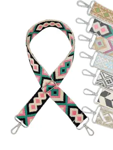 Tapestry Bag Strap 3.8cm Wide Crossbody Shoulder Strap, Fashion Versatile Woven Belt, DIY Bag Accessories, Stylish and Durable