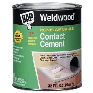 Dap 1 Quart Weldwood Nonflammable Contact Cement 25332