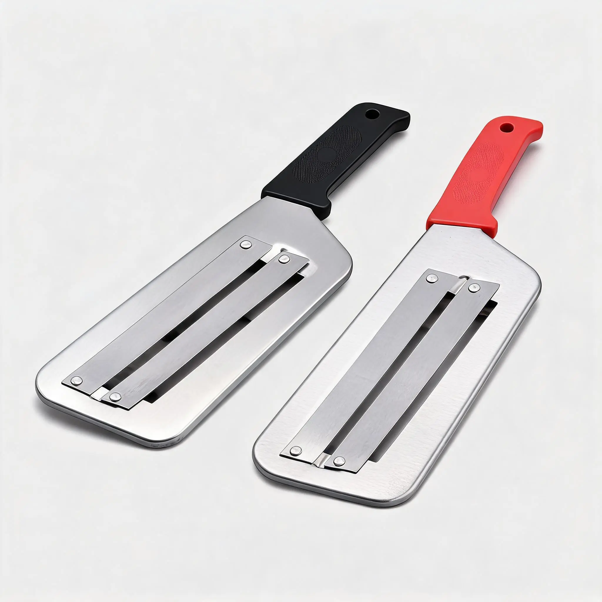 Stainless Steel Kitchen Cutter Multifunctional Dual-Layer Sharp Blades Julienne Grater Cabbage Chopper Slicer Shredder Easy Clean