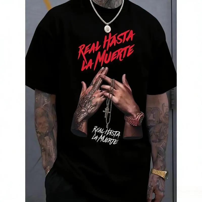 AA Real Hasta La Muerte Big Fan T-shirt, Gift For Men And Women Graphic Streetwear