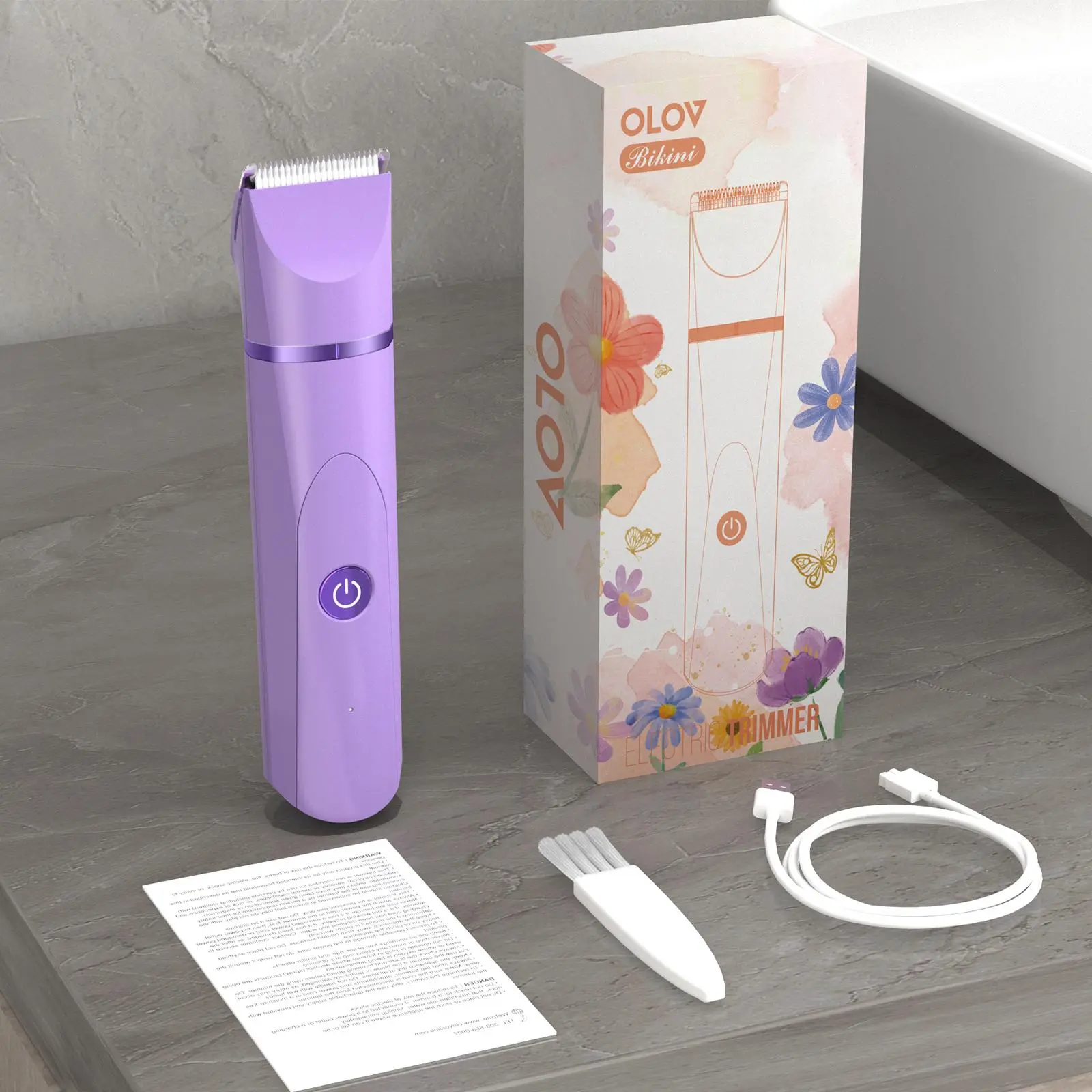 Basic Purple (Without dock and nose trimmer)  GTIN