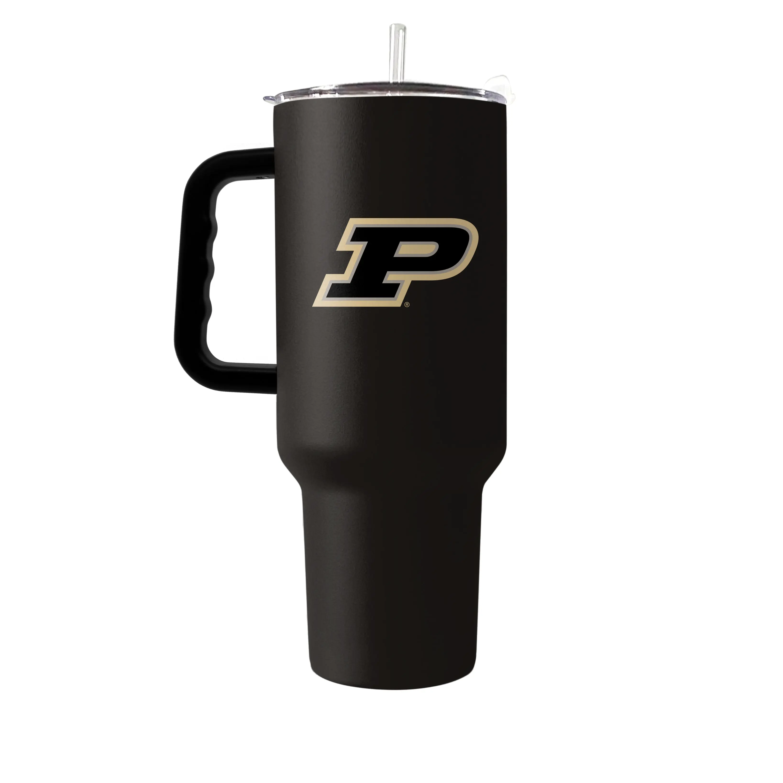 Purdue University 40oz Handle Tumbler
