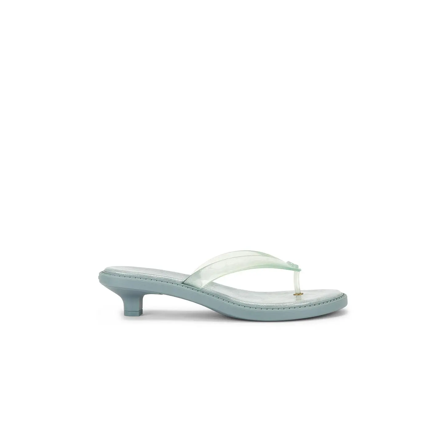 Coach Jelly Flip Flop Sandal in Sea Mist