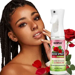 Hydrating Rose Water Loc Spray for Dreadlocks Moisturizing Scalp Spray Soothes Refreshes Refreshing Castor Oil Cleansing Peppermint