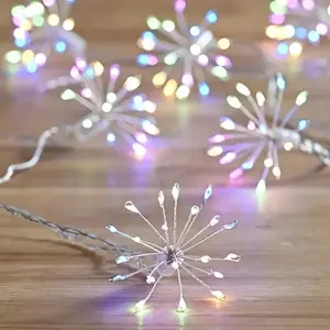 LED String Light, 1 Count 100LEDs LED String Light with Remote Control & Timer, USB Powered Decorative Light for Indoor, Party, Wedding, Festival, Party Decoration Supplies