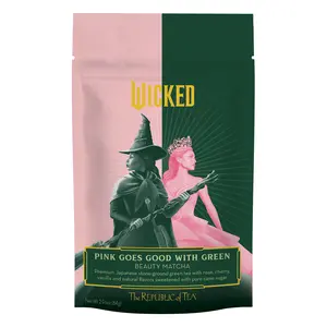 The Republic of Tea - Wicked Pink Goes Good with Green Beauty Matcha, 2.96 oz Bag