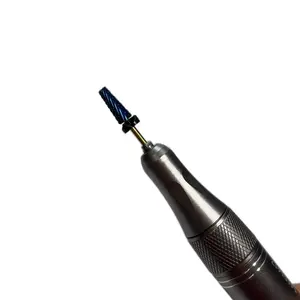 Pink & White 5IN1 Nail Drill Bit Extra Coarse for SNS Dip Powder Removal - Efficient & Durable Nail Care Tool
