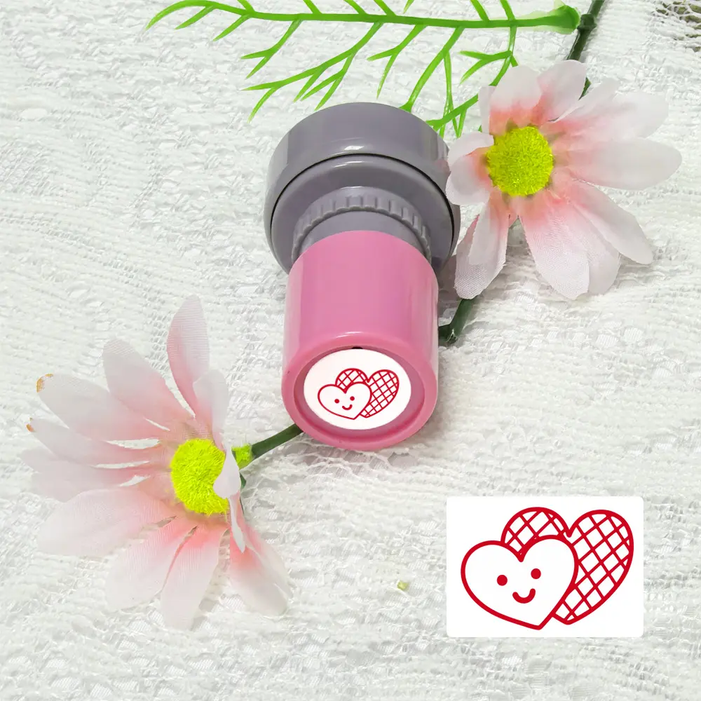 Heart Stamp Set for Grading Homework, Encouragement Awards, Thanksgiving Gifts, Valentine's Day Gift Ideas, Love Pattern Stamps