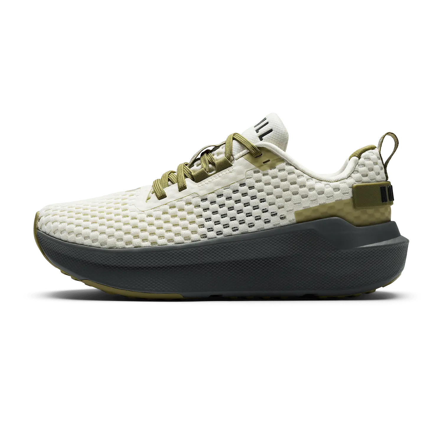 NOBULL Women's Journey 2 Shoe in Mineral White Gunmetal - Breathable Running Shoe, Comfortable Walking Sneaker, Cushioned Runner