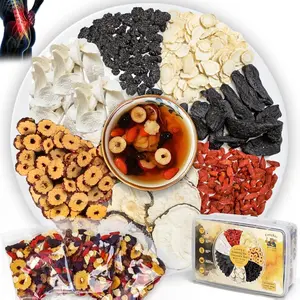 Kidney Tea Formula Ginseng Six Treasure, Ginseng Five Treasure Aid Root Men's Kidney Cleanse Detox Tea, 7 Precious Organic Ingredient Formula renal tea Chinese Herbal dandelion