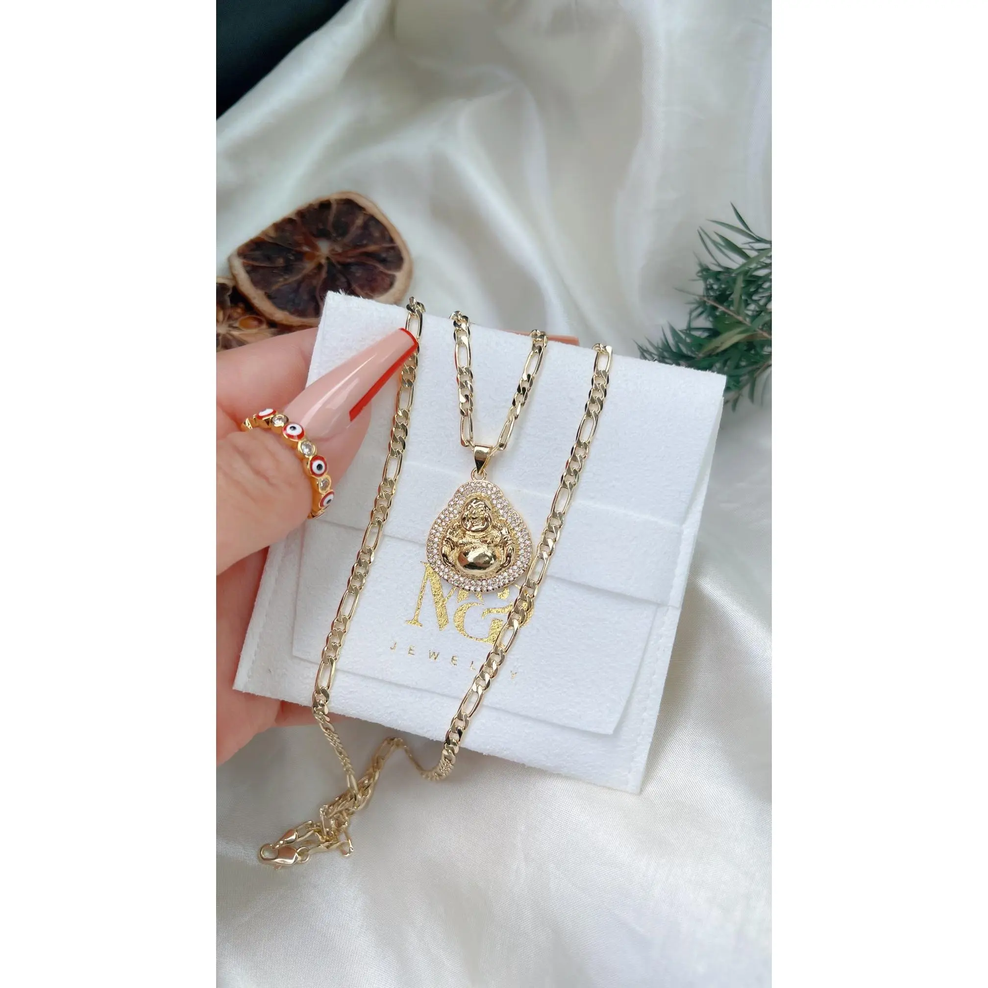 Gold Buddha Necklace