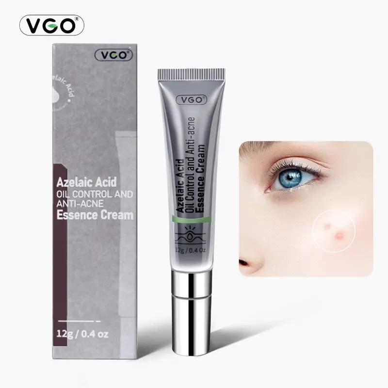VGO Relief Acne Spot Essence with Azelaic Acid for Oil Control 12g - Anti-Acne Cream for Pimples, Comedones, and Blackheads