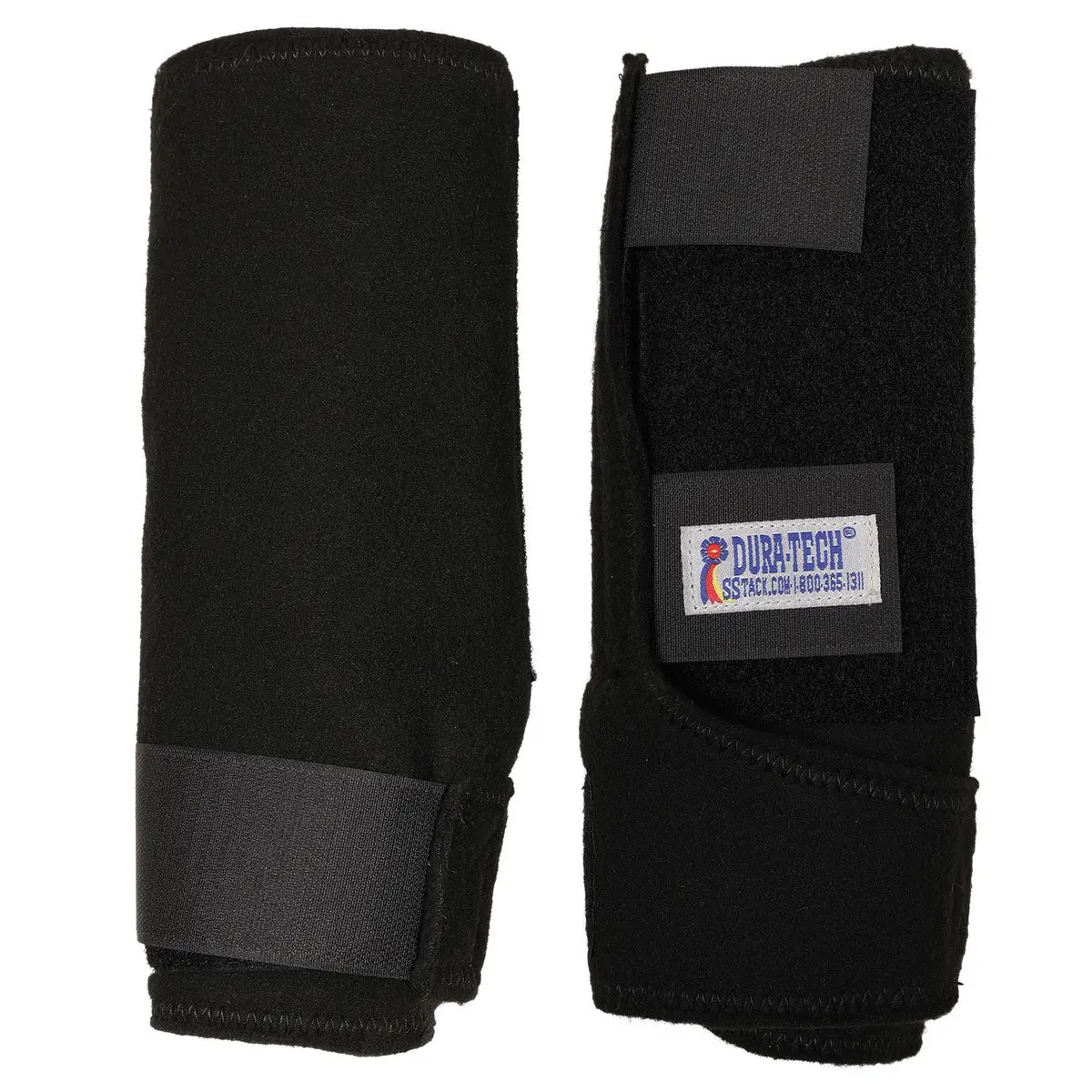Contouring Fleece Polo Wraps for Horse Legs, Dense 360g Wrap-Around Design with Generous Padding and Suspensory Support for Cannon Bone, Anti-Pilling