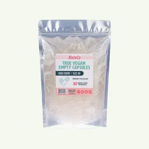 Vegan Pullulan Empty Capsules - Joined