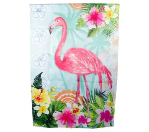Northlight Tropical Flamingo Spring House Flag28" x 40" Northlight Tropical Flamingo Spring House Flag28" x 40"
