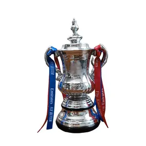 High-Quality Football Trophy, England Fa Challenge Cup Replica, Perfect Championship Choice, Collectible Sports Memorabilia Gift