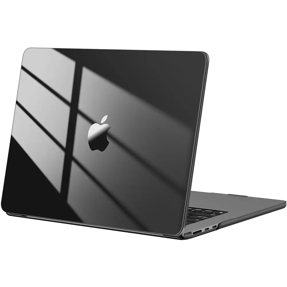 MOSISO Compatible with MacBook Air 15-Inch Case M5 2026 M4 M3 M2 2025-2023 A3448 A3241 A3114 A2941 with Touch ID, Protective Plastic Hard Shell Case Cover with Surpass Natural Beauty, Minimal, Midnight, Water Resistant