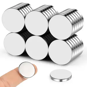 20x3mm 35Pcs Small Rare Earth Magnets, Strong Neodymium Disc Fridge Magnets Multi-Use Tiny Round Magnet for DIY, Whiteboard, Kitchen, Office