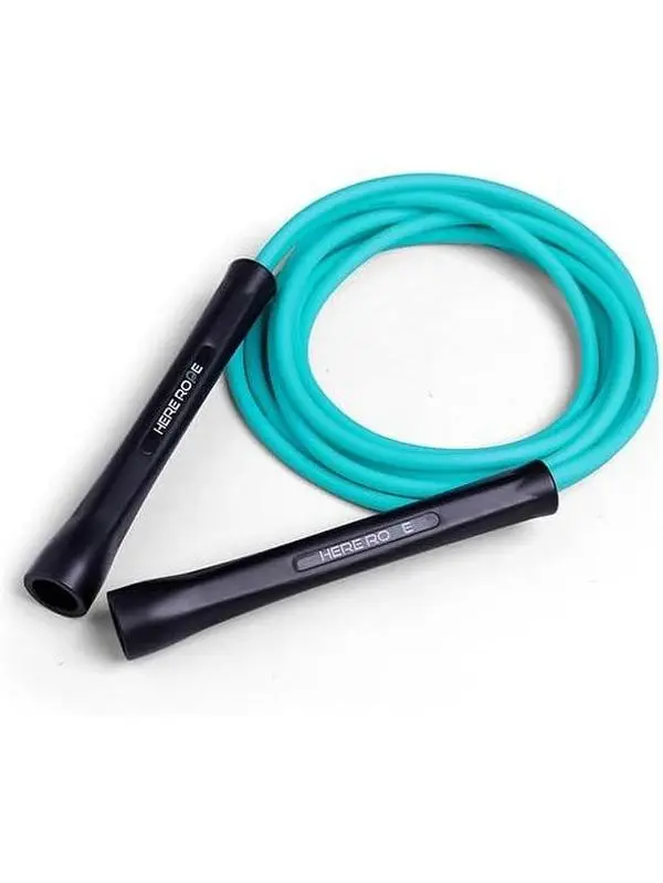 Hererope 6MM PVC Jump Rope for Men & Women Fitness, Speed, Tricks, Cardio , Boxing Jump Rope with Unbreakable Handles and Non-Kinking Skipping Rope, Adjustable Jumprope for Indoor Outdoor