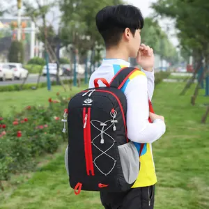 Cross-border new large-capacity cycling bag, outdoor sports backpack, light hiking, mountaineering bag, travel and leisure backpack.