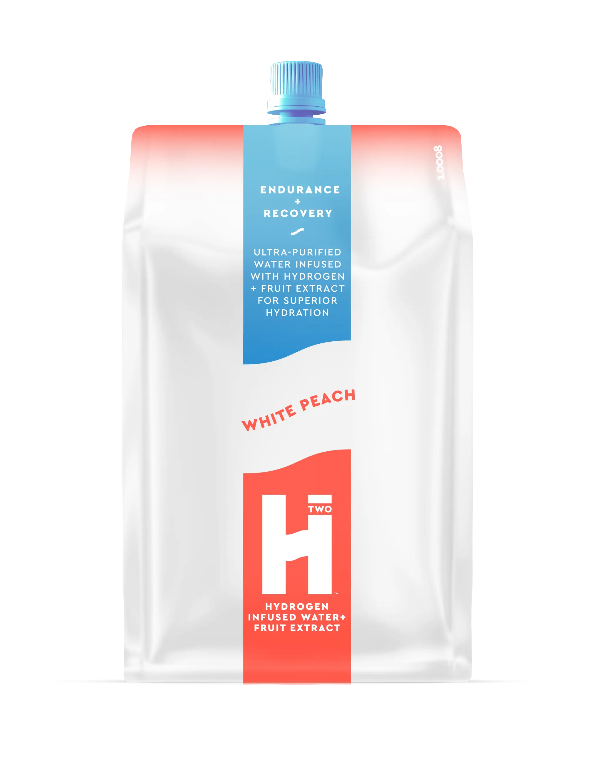 HTWO White Peach Hydrogen Water, No Sodium, No Caffeine, Low Carbs, Diabetes and Hypertension Friendly- Make Better Hydration Choices