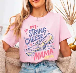 In My String Cheese Mama Era Shirt, Happy Mother's Day T-shirt, In My Mommy Era   , New Mama Sweater, Women Support Tee