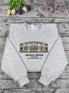 United Center Chicago embroidered sweatshirt,hoodie