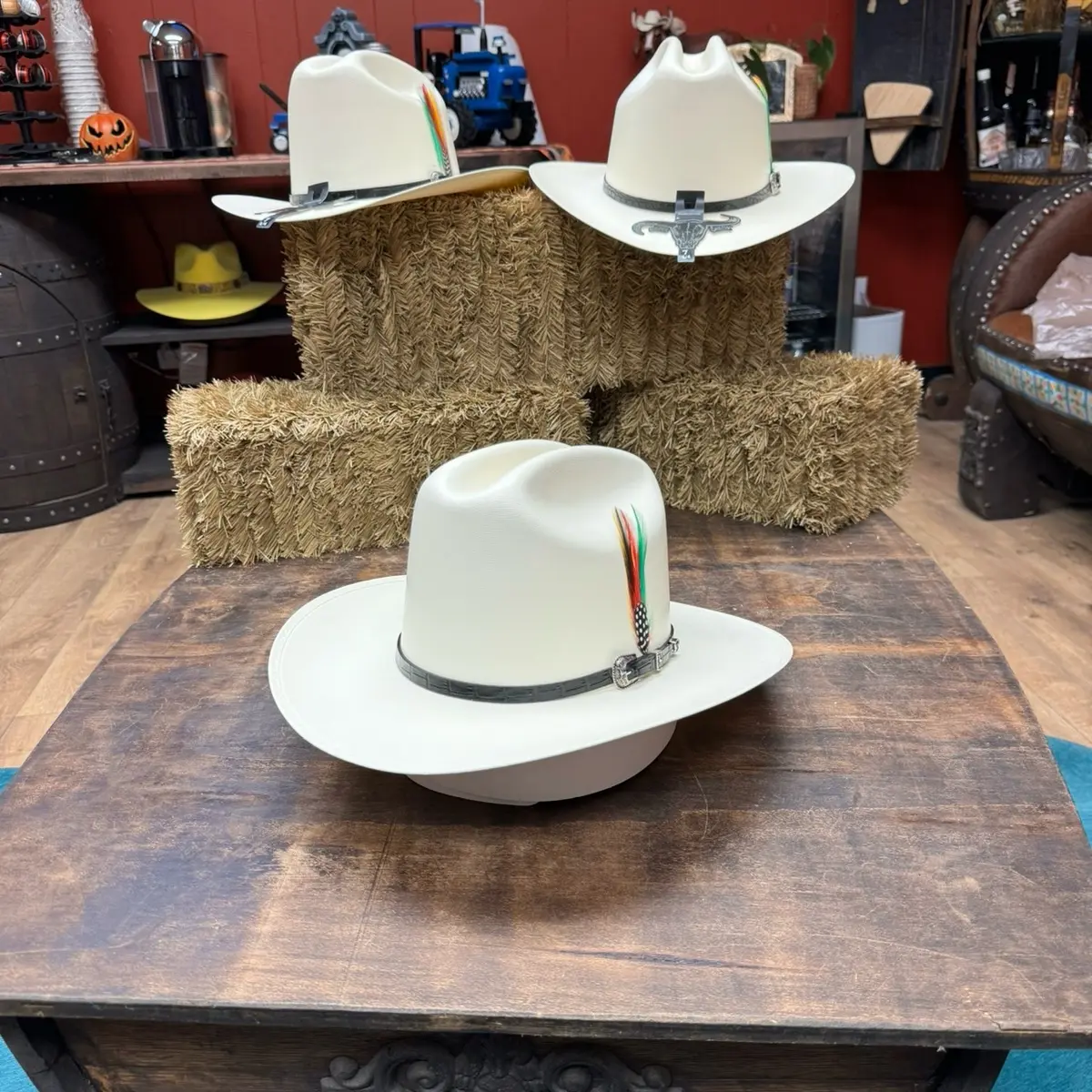 Cuernos Chuecos 5000X Johnson telar 3” cowboy hat