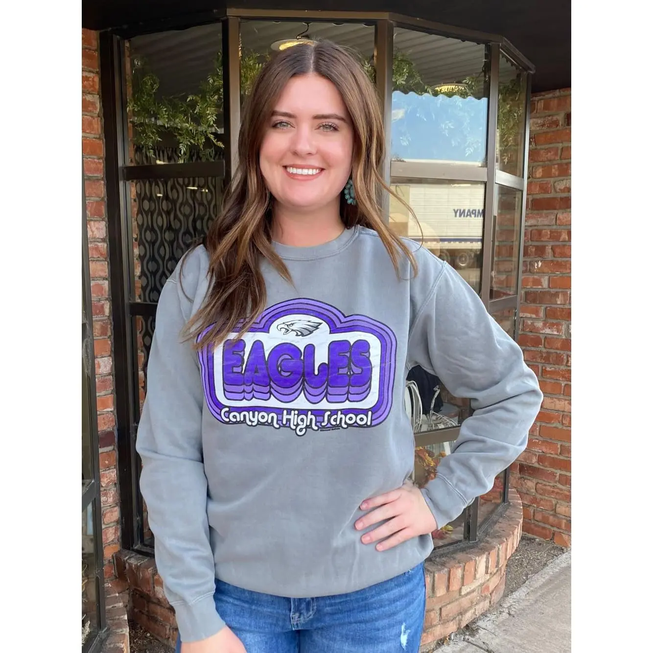 Eagles Multicolor Retro Sweatshirt