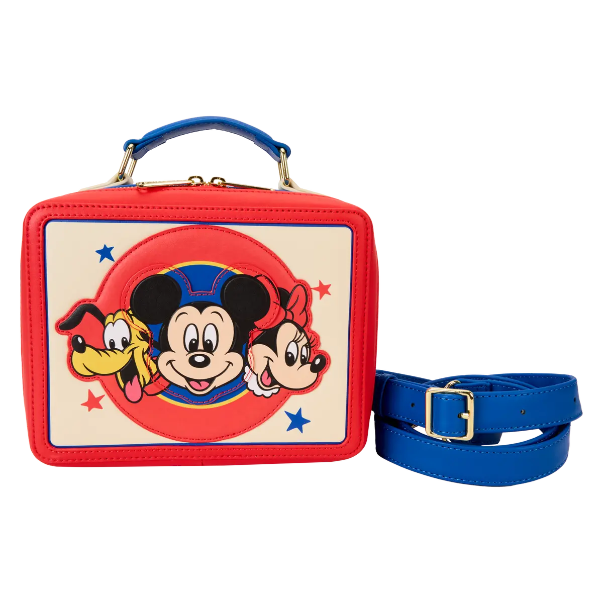 Mickey & Friends Classic Sensational Six Lunchbox Crossbody Bag