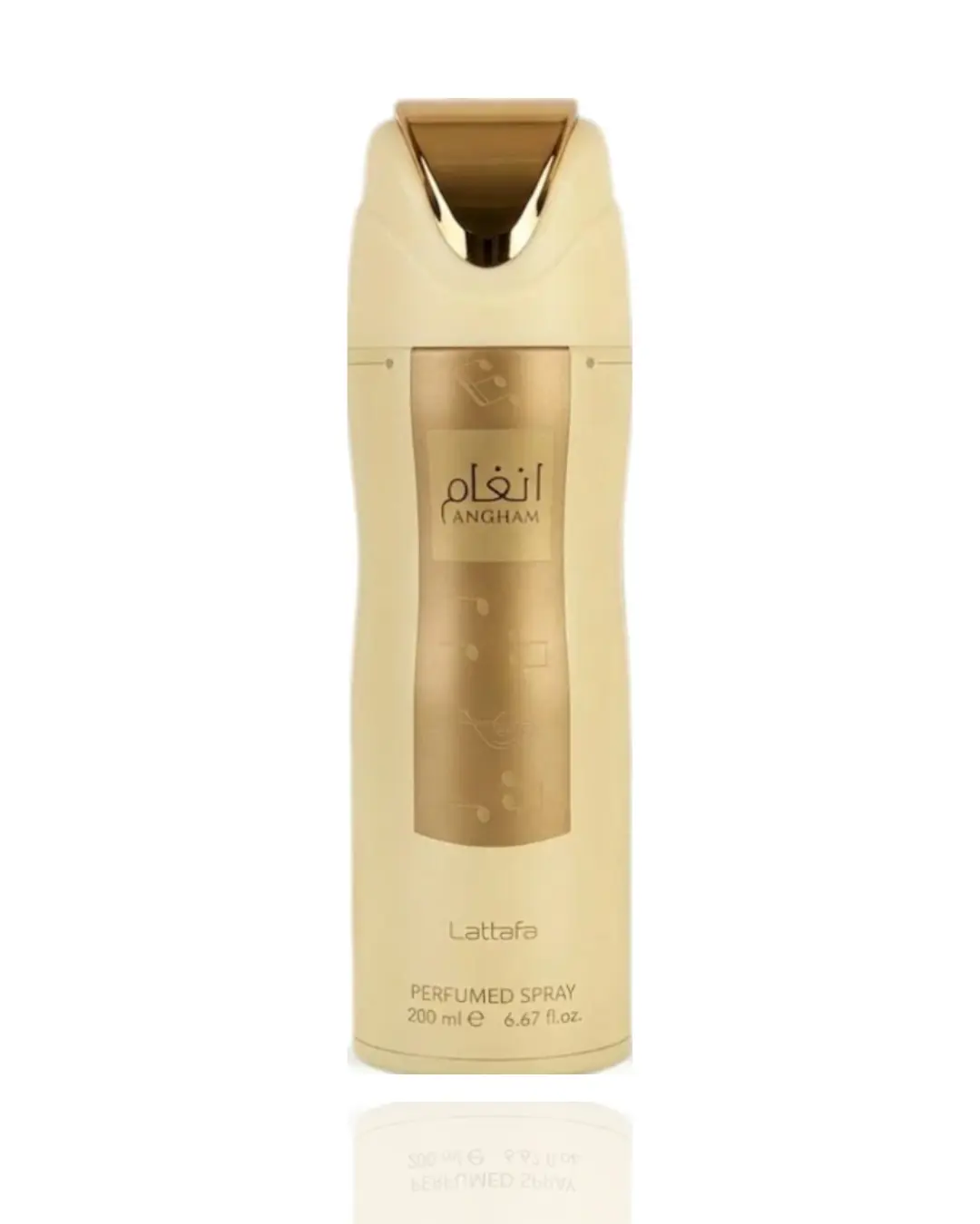 Lattafa Angham Scented Aroma Deodorant - Women's Fragrance Cosmetic for Daily Body Care, 200ml Single Item